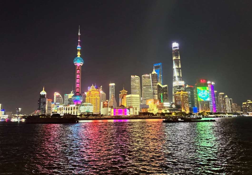shanghai bund sunset shanghai bund sunset