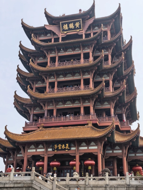 Yellow Crane Tower tips Yellow Crane Tower tips