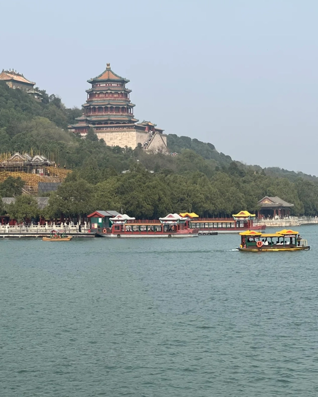 Summer Palace sunrise photography Summer Palace sunrise photography