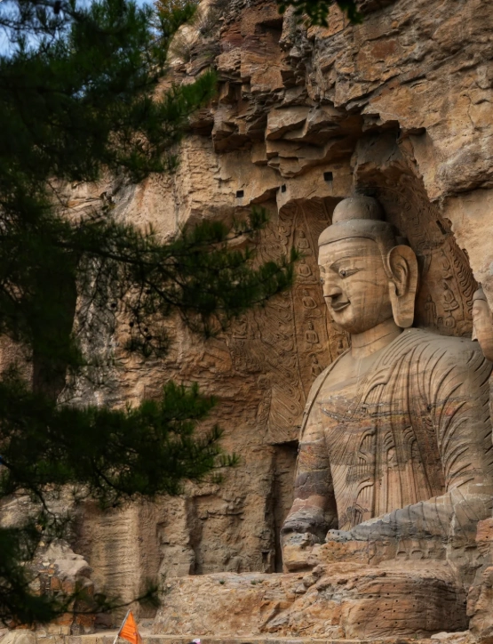 Yungang Grottoes from Datong Yungang Grottoes from Datong