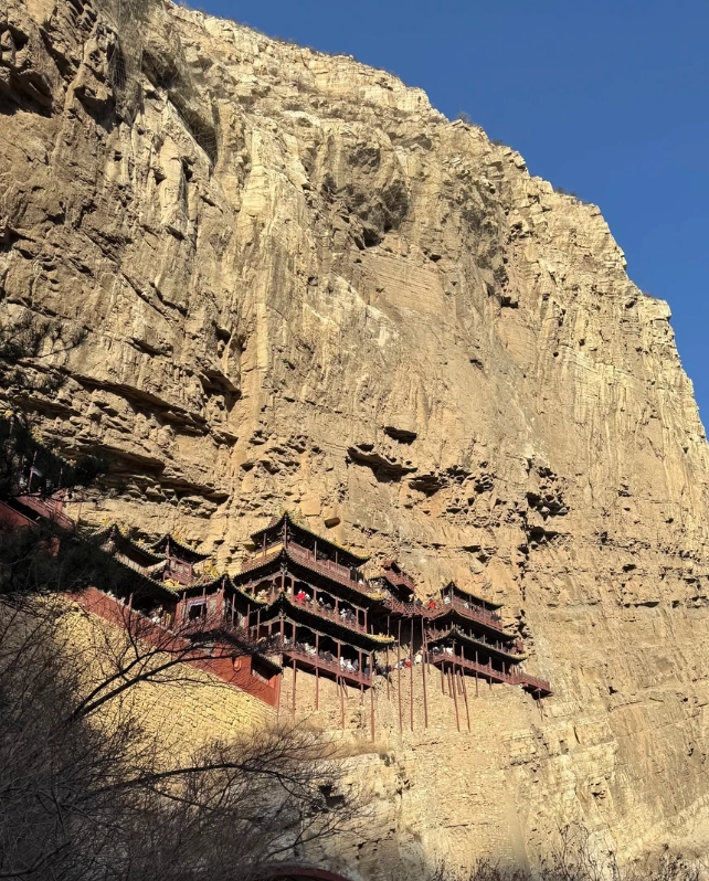 Hanging Temple stairs Hanging Temple stairs