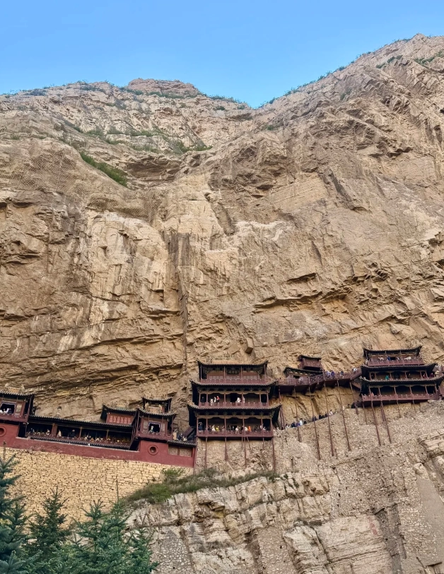 Hanging Temple from Datong Hanging Temple from Datong