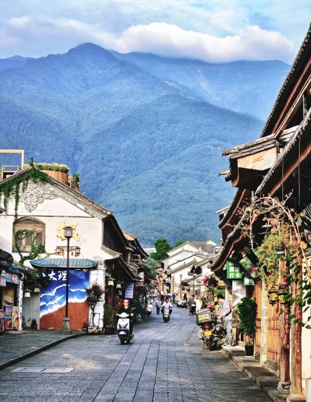 Dali Old Town walking route Dali Old Town walking route