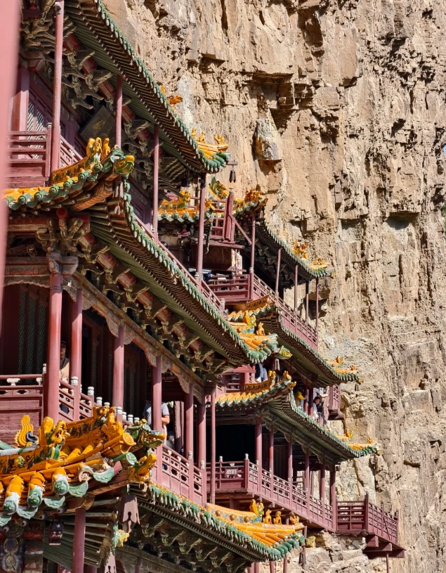 Hanging Temple worth visiting