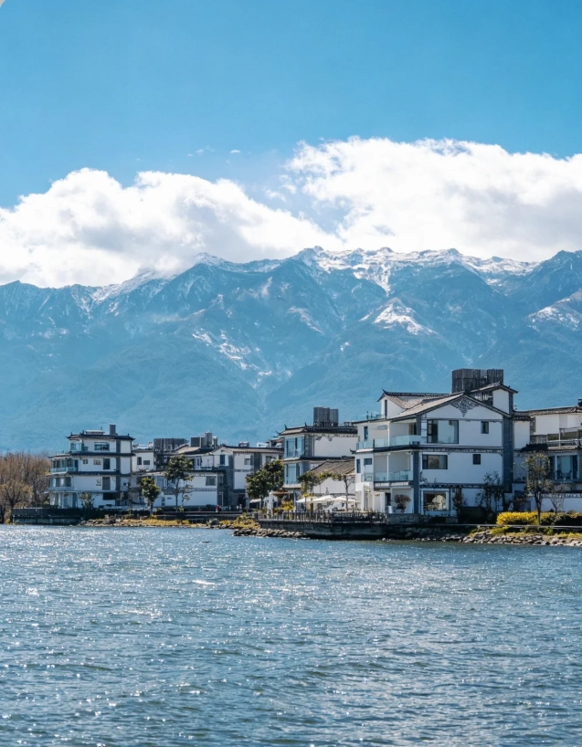 Erhai Lake cycling route Erhai Lake cycling route