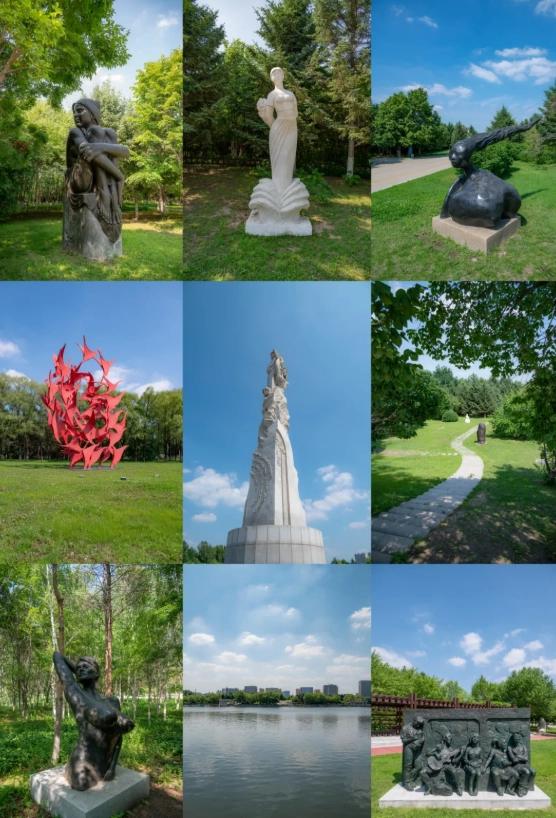 sculpture park Changchun sculpture park Changchun