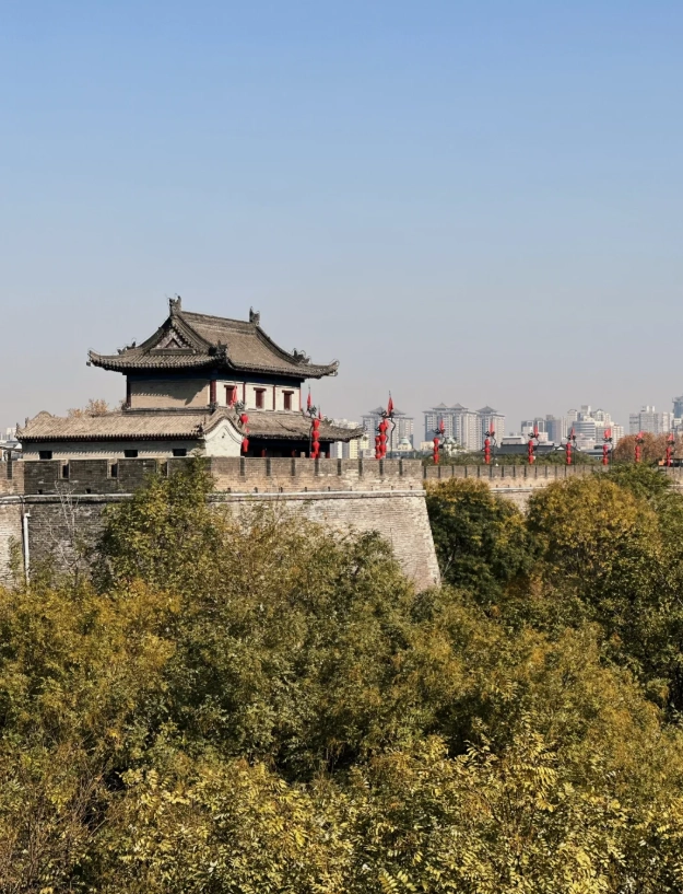 Xi'an City Wall cycling route Xi'an City Wall cycling route