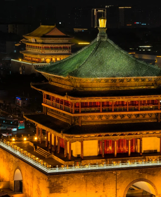 Xi'an Bell Tower Night Illumination: Best Spots & Insider Tips