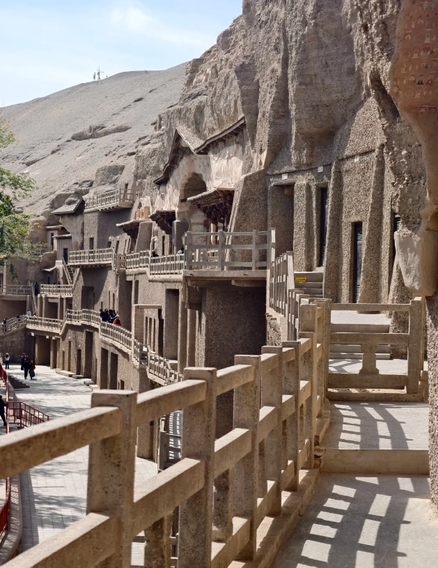 Dunhuang desert camping