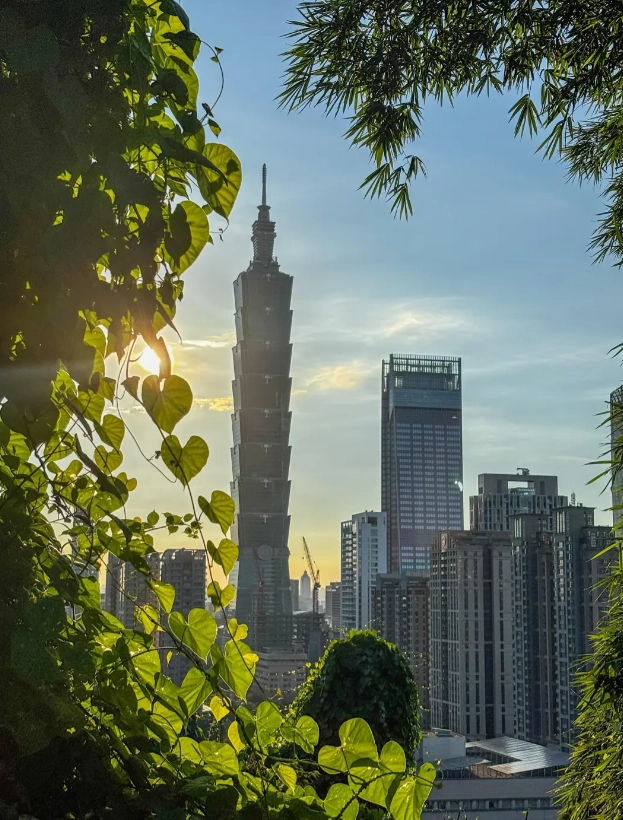 Elephant Mountain at sunset
