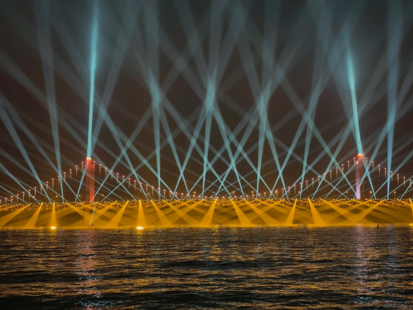 where to watch Xinghai Square fountain show where to watch Xinghai Square fountain show