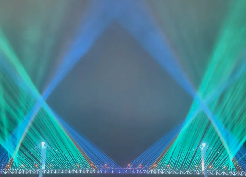 Dalian light show Dalian light show