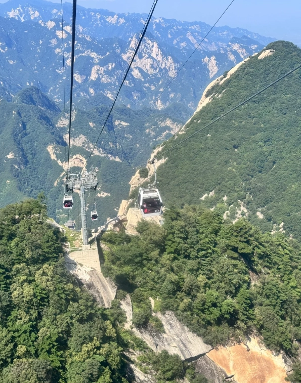 Huashan West Peak cable car