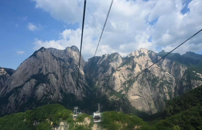 Xi'an to Mount Hua high speed train Xi'an to Mount Hua high speed train