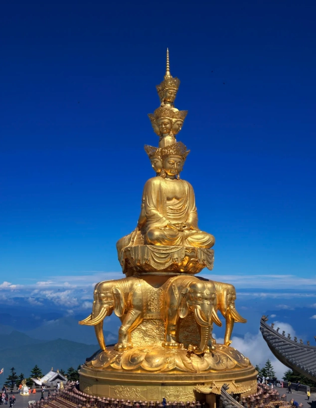 Mount Emei sunrise photography