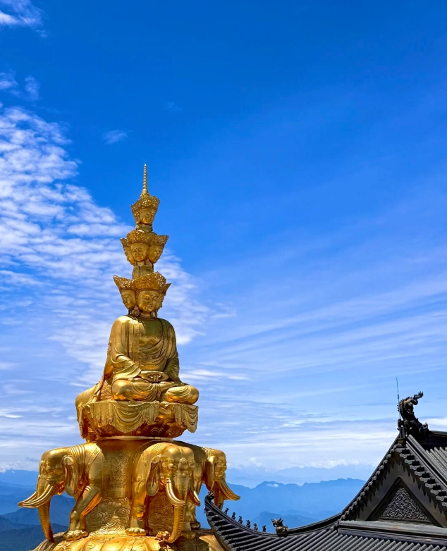 Mount Emei golden summit Mount Emei golden summit