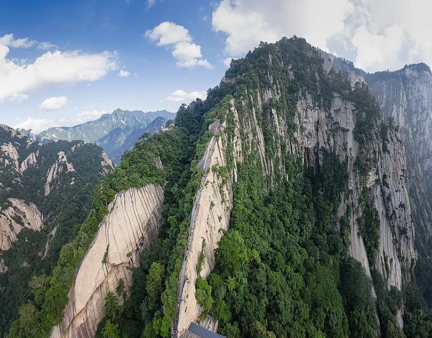 Mount Hua sunrise Mount Hua sunrise