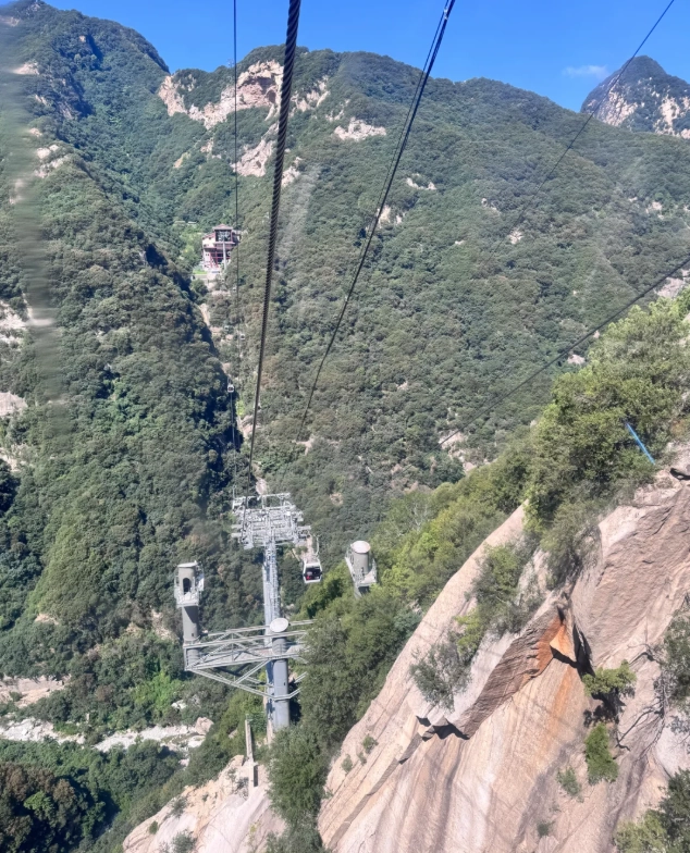 Huashan North Peak cable car