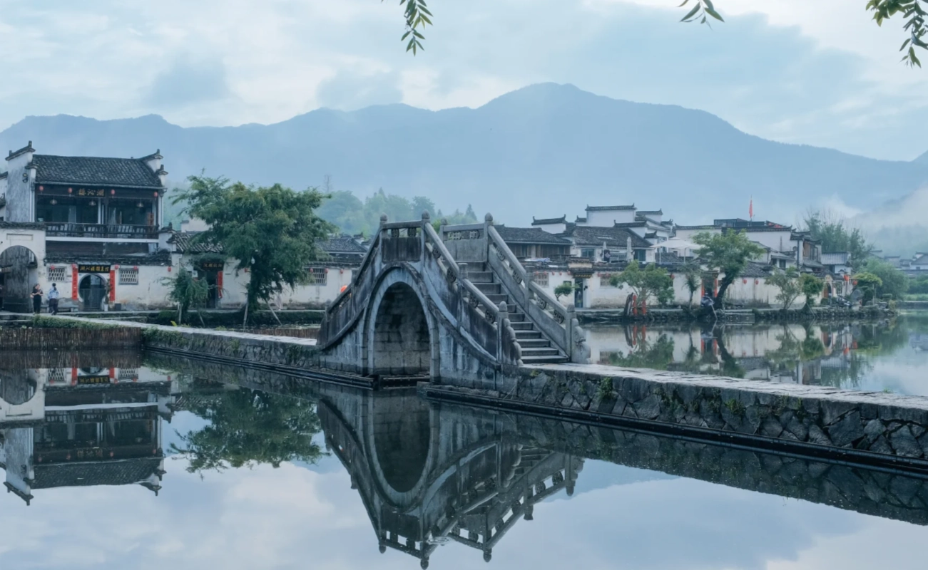 Hongcun sunrise photography Hongcun sunrise photography