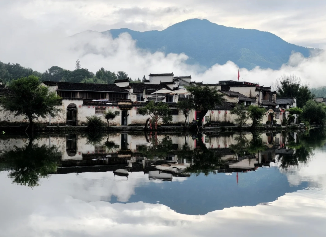 Hongcun walking route Hongcun walking route
