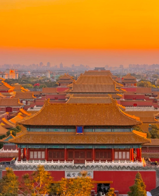Forbidden City layout