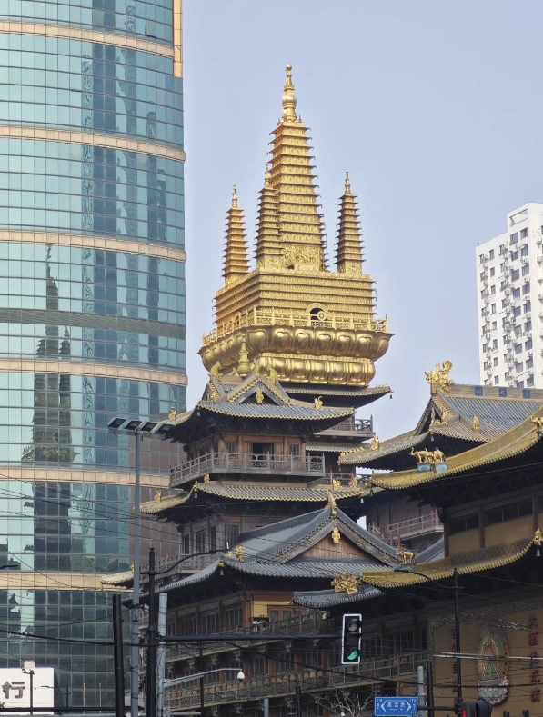 Jing'an Temple map