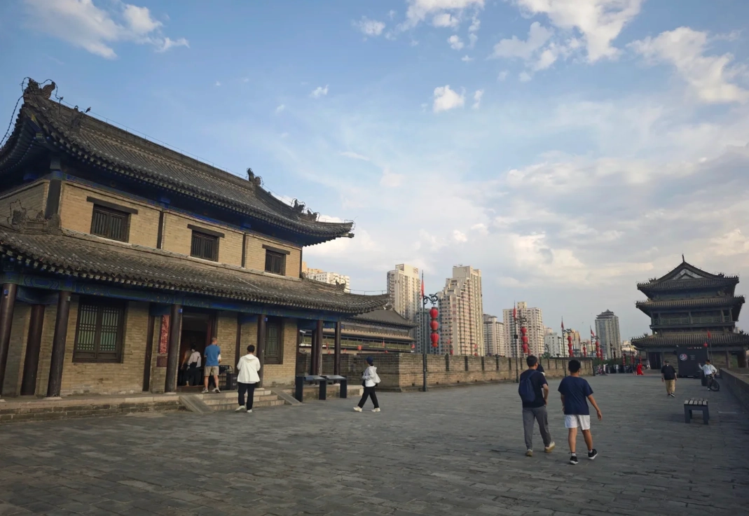 Xian ancient city wall Xian ancient city wall