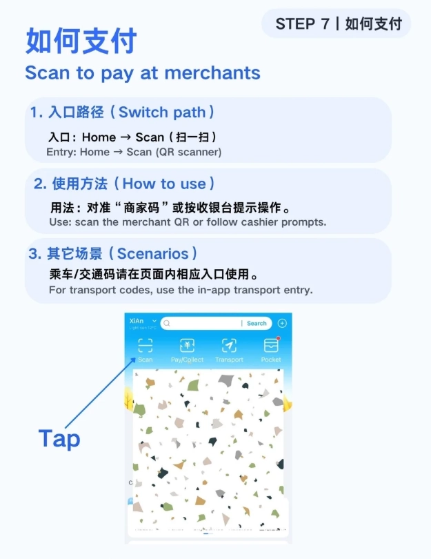 Alipay international card setup Alipay international card setup