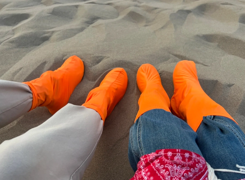Dunhuang desert shoe covers Dunhuang desert shoe covers