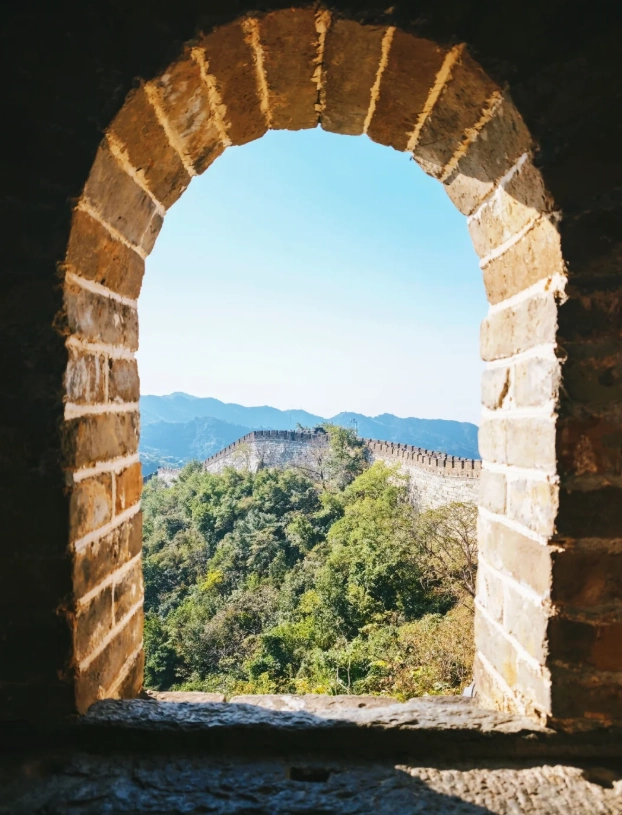 mutianyu great wall from beijing