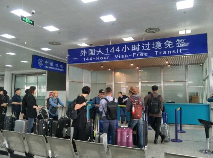 144 hour visa free transit China list