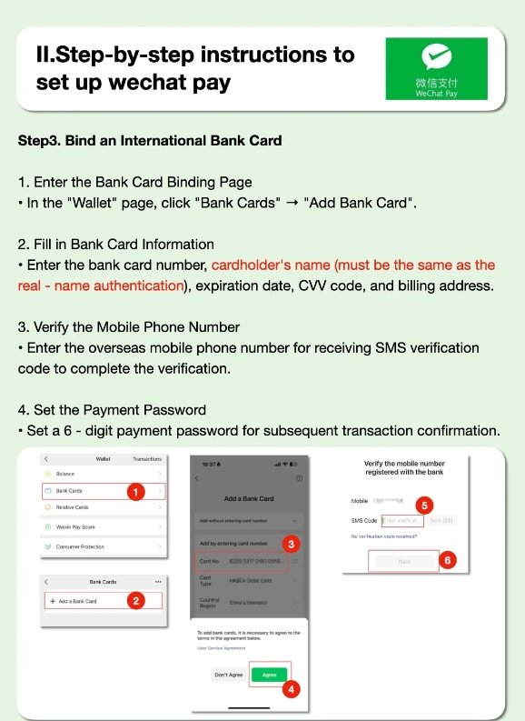 set up WeChat Pay international set up WeChat Pay international