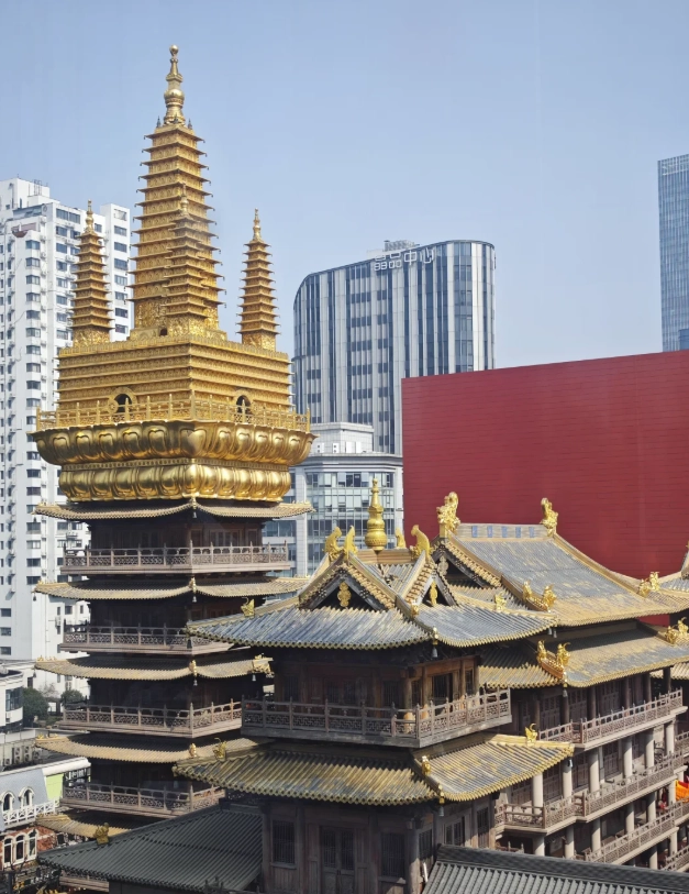 Jing'an Temple Shanghai history Jing'an Temple Shanghai history