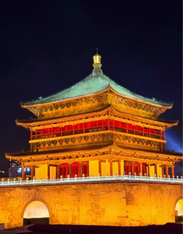 Xi'an wall cycling Xi'an wall cycling