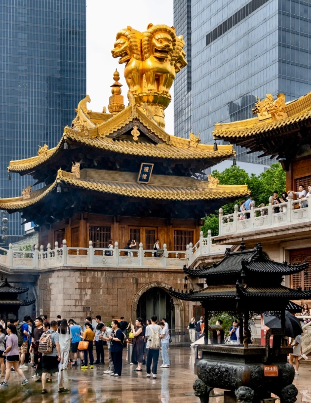 Jing'an Temple guide Jing'an Temple guide