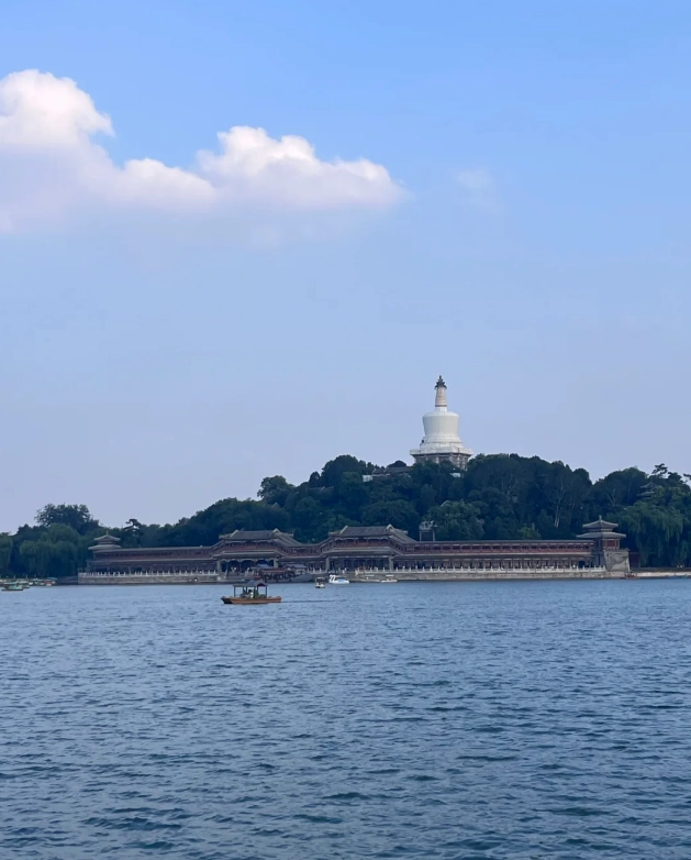 Beihai Park sunset time