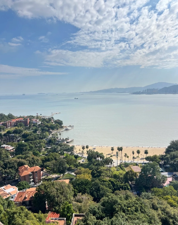 Gulangyu Island walking route