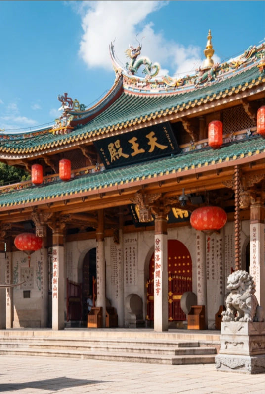 Nanputuo Temple best photo locations