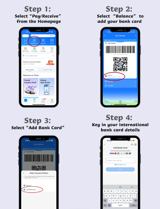foreign card alipay china foreign card alipay china