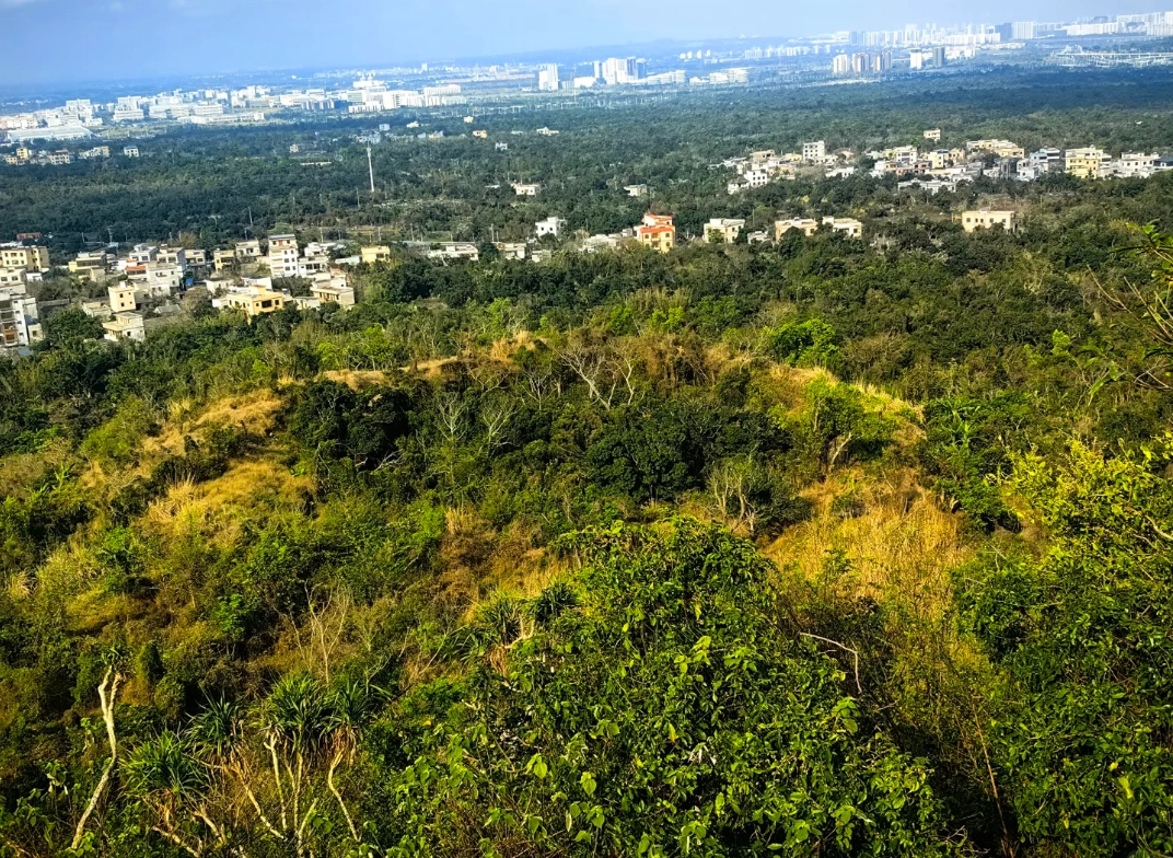 Haikou Geopark from city center Haikou Geopark from city center