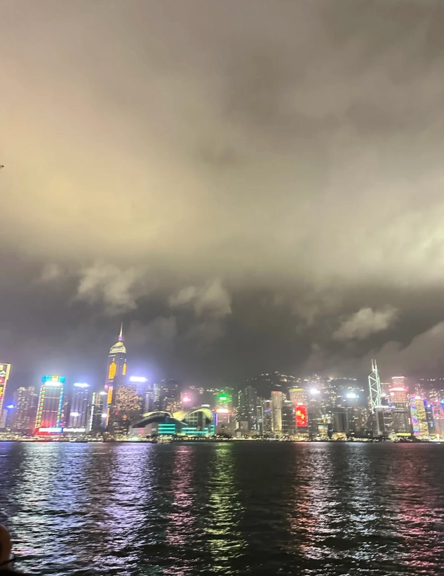Victoria Harbour light show