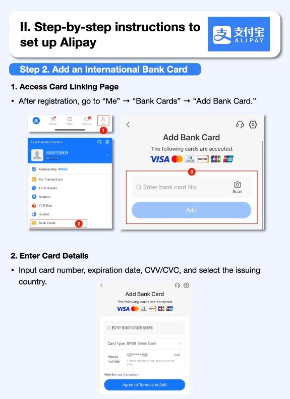 alipay passport registration alipay passport registration
