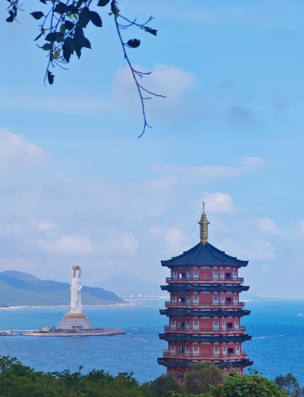 Nanshan Buddha statue Nanshan Buddha statue