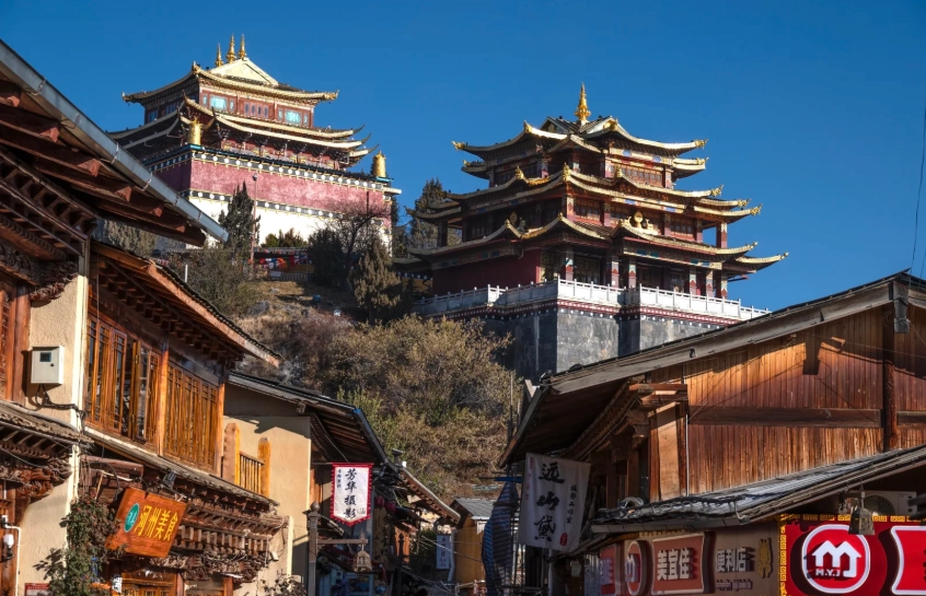 Shangri-La from Lijiang