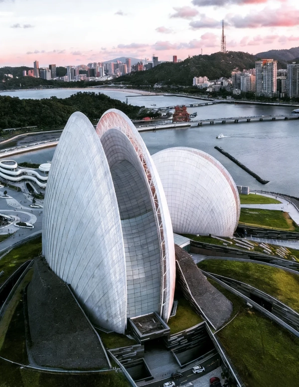 Photo of Zhuhai Opera House: Zhuhai attractions at night