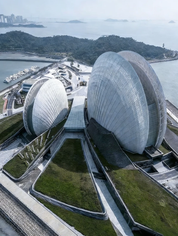 Zhuhai Opera House lighting time Zhuhai Opera House lighting time