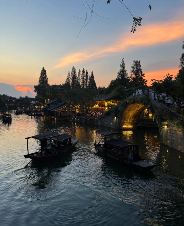 Wuzhen at night Wuzhen at night