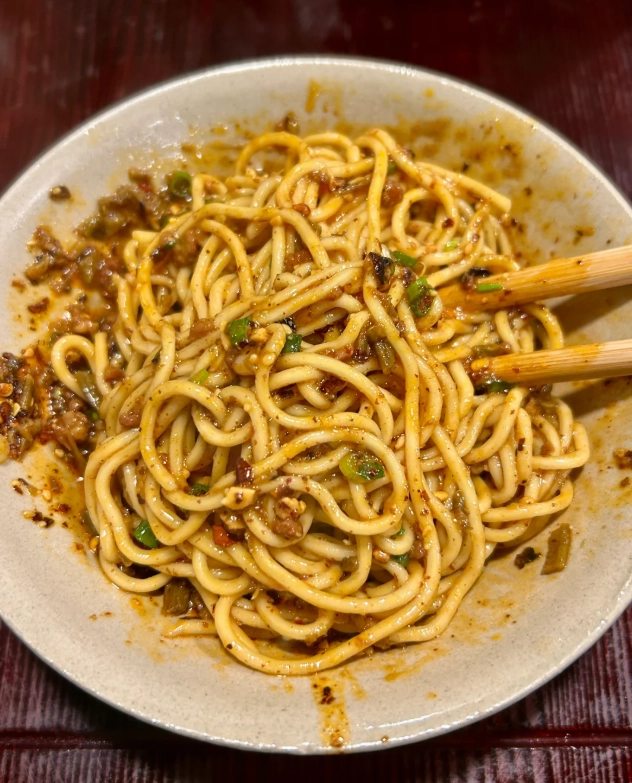 authentic Chongqing noodle