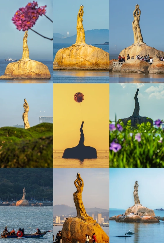 where to take photos of Zhuhai Fisher Girl where to take photos of Zhuhai Fisher Girl