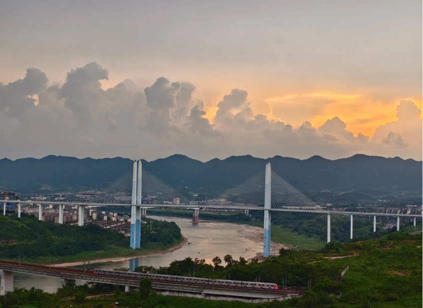 Chongqing bridge photography